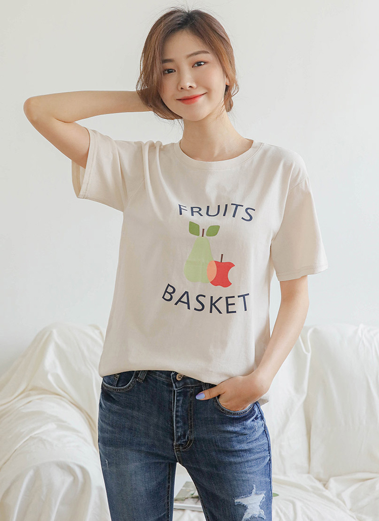 FRUITS半袖Tシャツ | justone | 詳細画像1