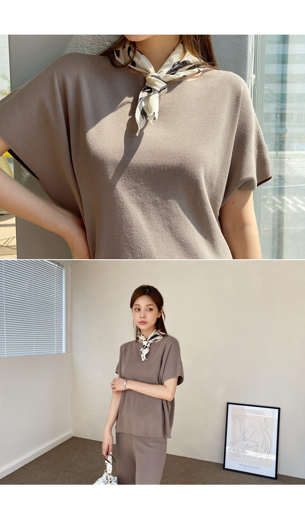 パターントライアングルスカーフ・全3色 | DHOLIC PLUS | 詳細画像5