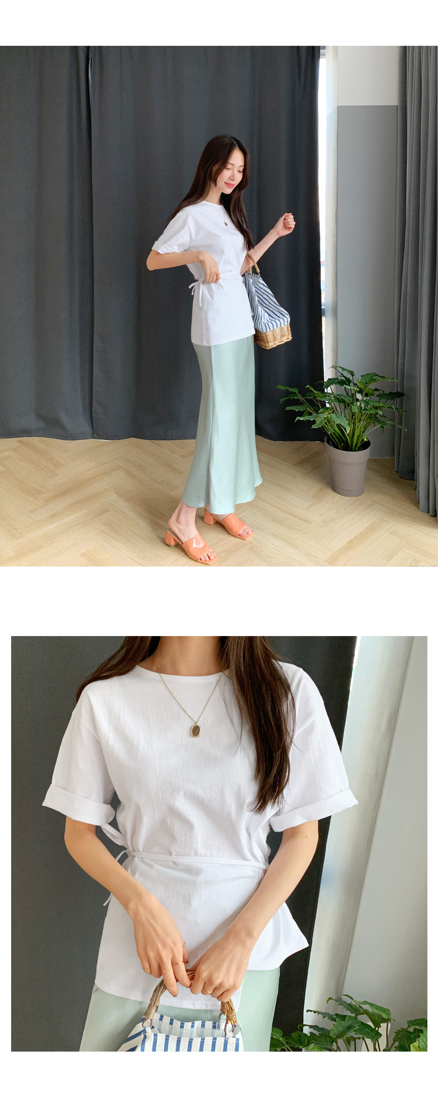 サイドドロストTシャツ・全3色 | DHOLIC PLUS | 詳細画像7