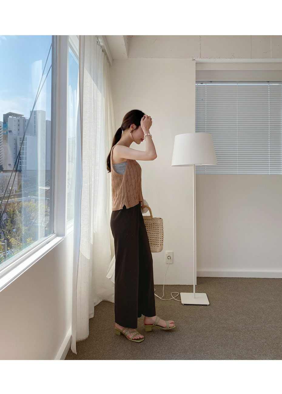 Vネックニットスリーブレス・全5色 | DHOLIC PLUS | 詳細画像3