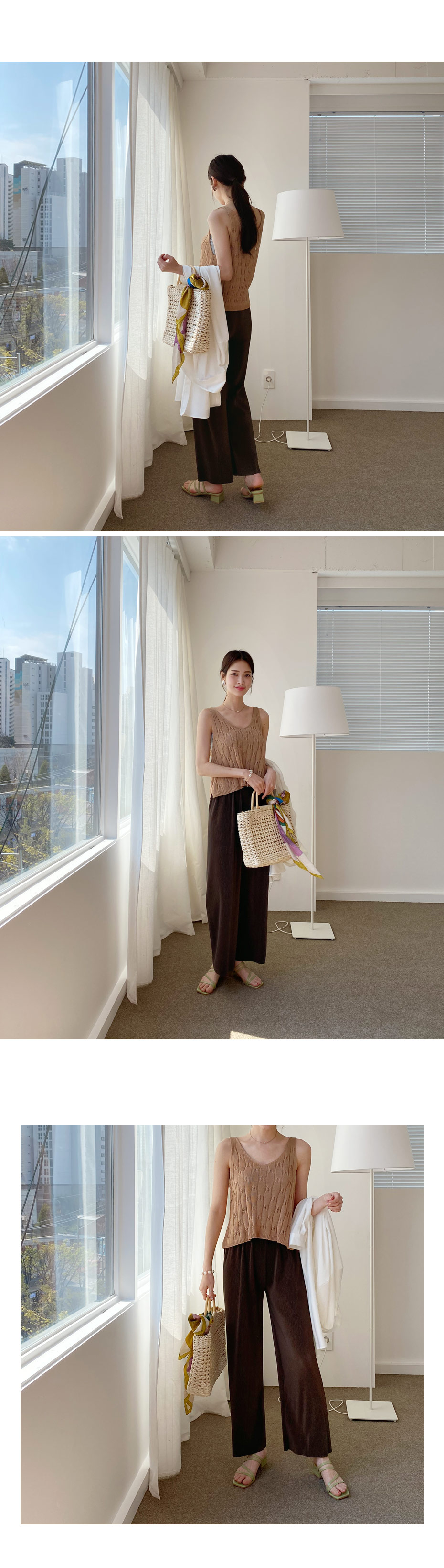 Vネックニットスリーブレス・全5色 | DHOLIC PLUS | 詳細画像5