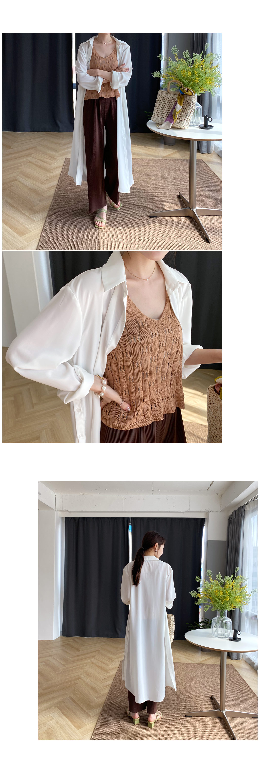 Vネックニットスリーブレス・全5色 | DHOLIC PLUS | 詳細画像12