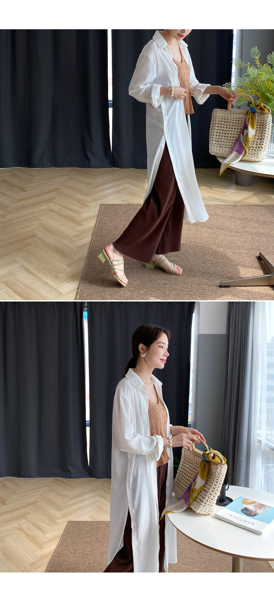 Vネックニットスリーブレス・全5色 | DHOLIC PLUS | 詳細画像14