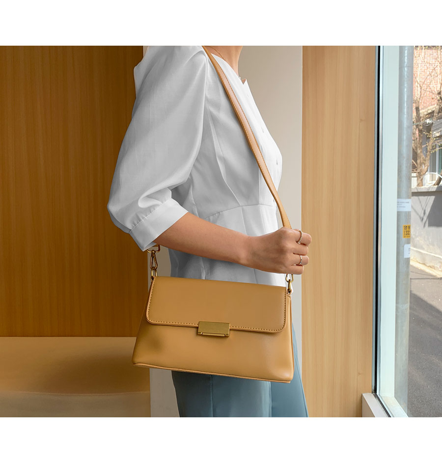 2WAYゴールドバックルバッグ・全3色 | DHOLIC PLUS | 詳細画像2