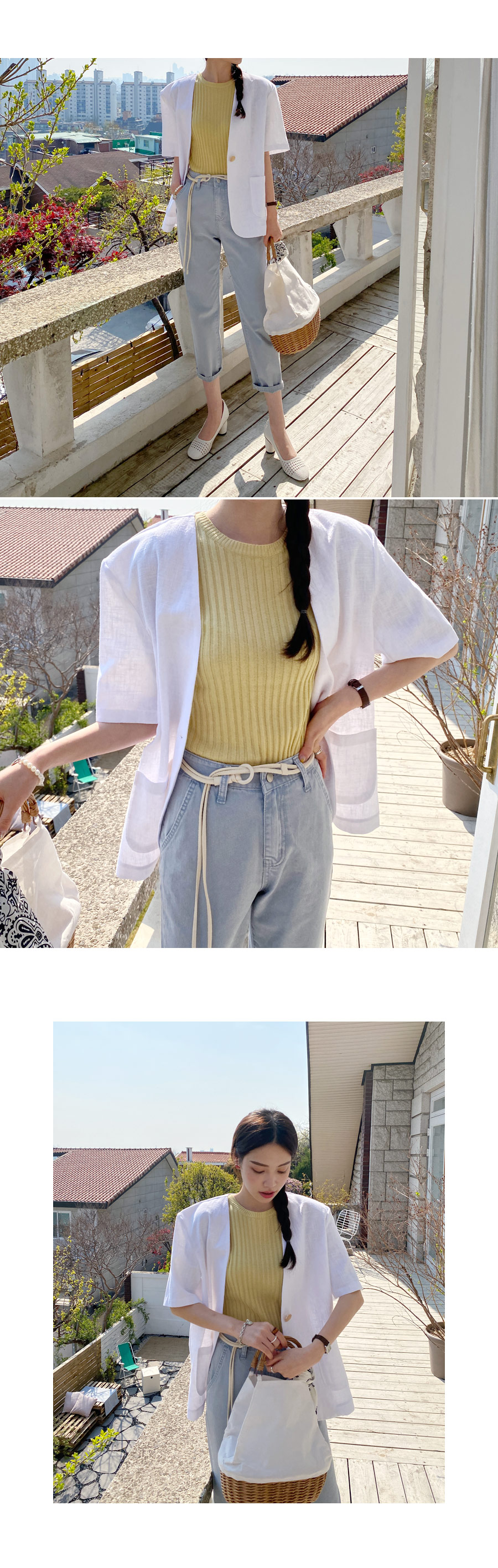 ゴールドボタンジャケット・全3色 | DHOLIC PLUS | 詳細画像4