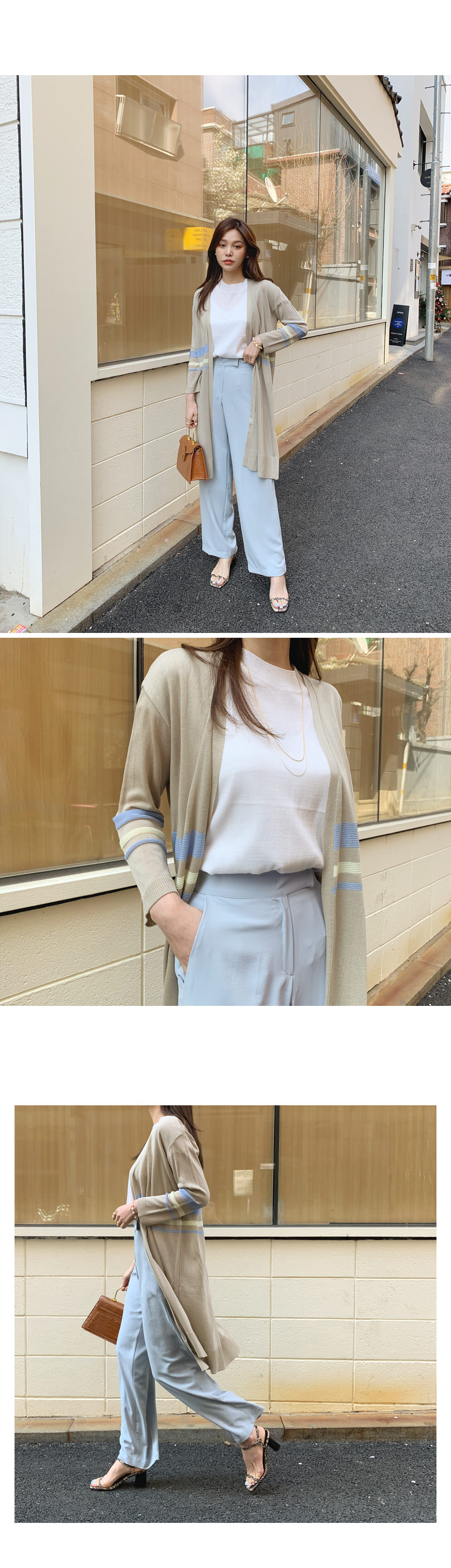 配色オープンカーディガン・全4色 | DHOLIC PLUS | 詳細画像2