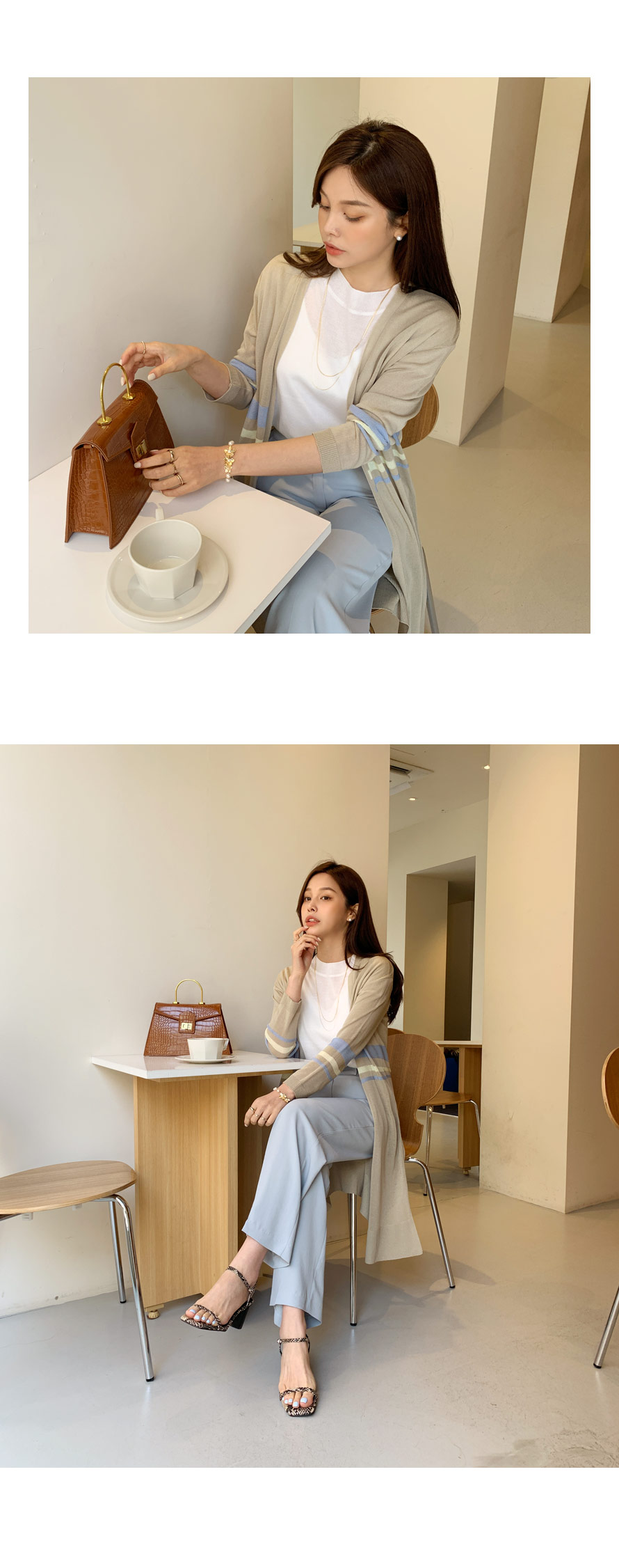 配色オープンカーディガン・全4色 | DHOLIC PLUS | 詳細画像6