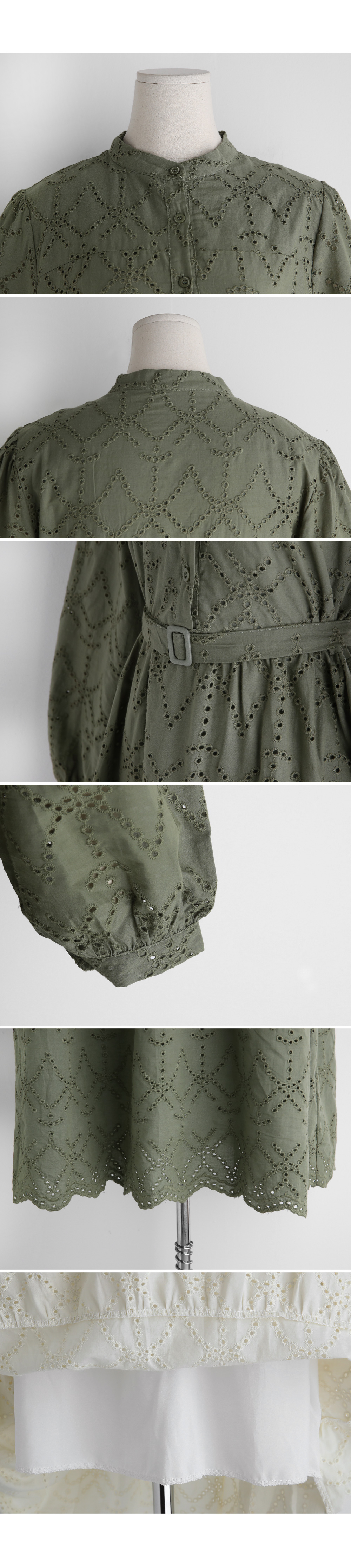 ベルト付アイレットワンピース・全2色 | DHOLIC PLUS | 詳細画像13