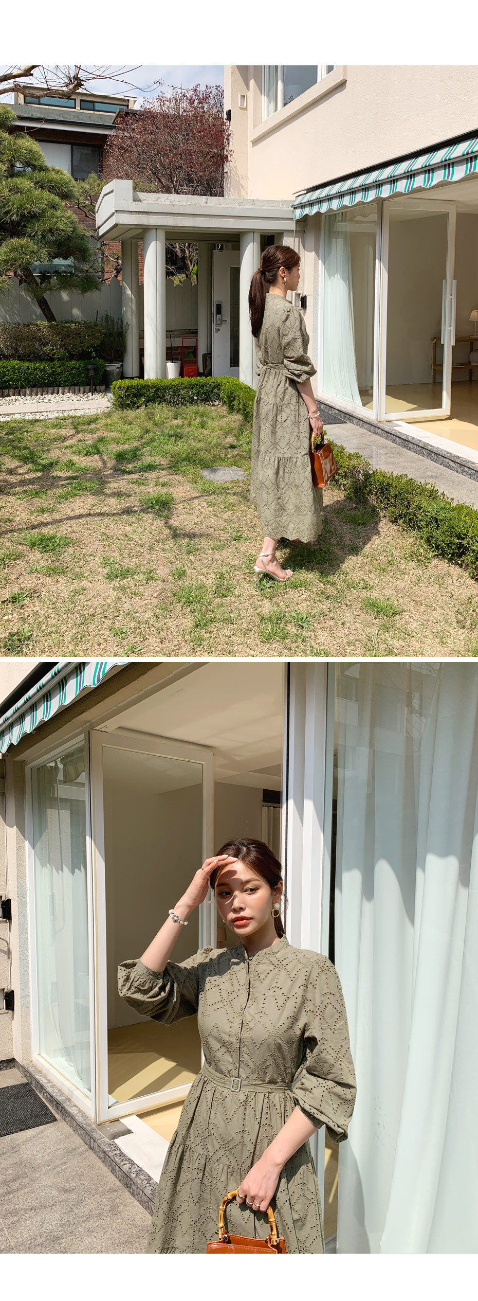 ベルト付アイレットワンピース・全2色 | DHOLIC PLUS | 詳細画像6