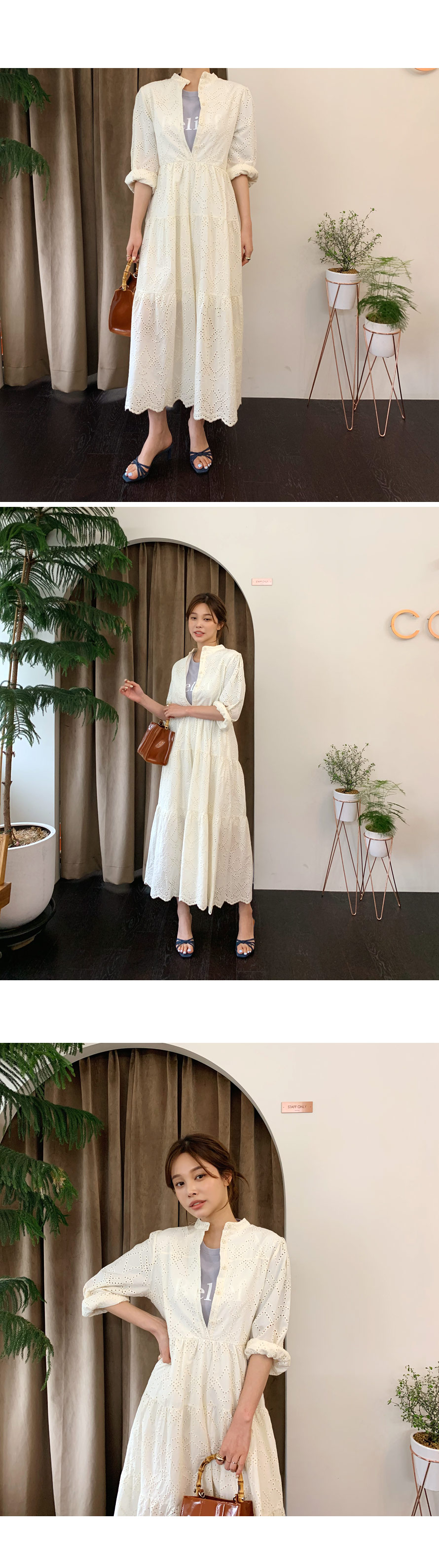 ベルト付アイレットワンピース・全2色 | DHOLIC PLUS | 詳細画像11