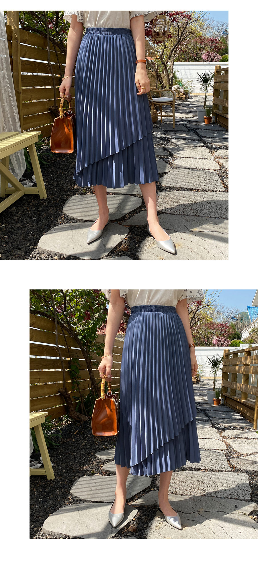 プリーツアンバランススカート・全4色 | DHOLIC PLUS | 詳細画像8