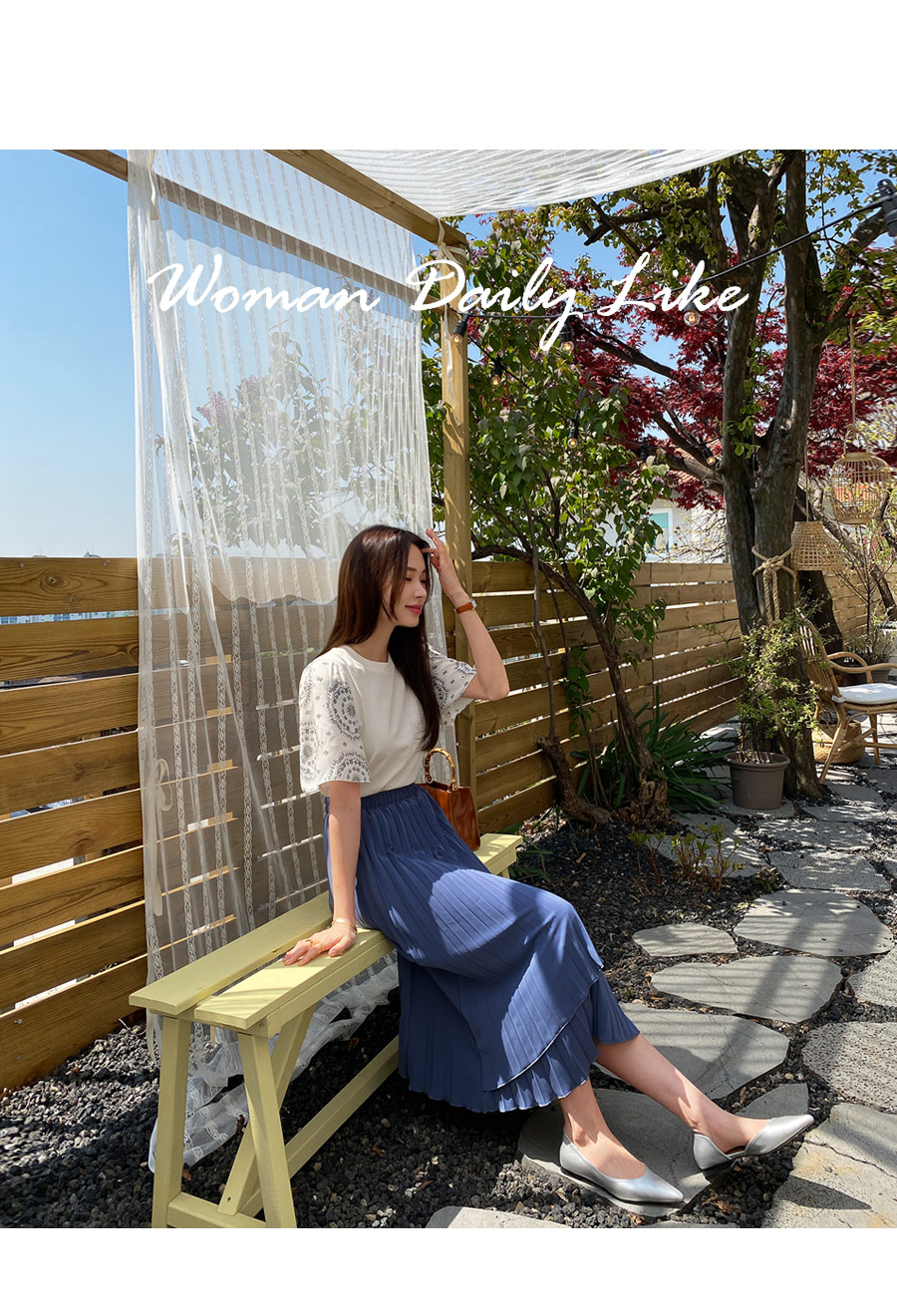 プリーツアンバランススカート・全4色 | DHOLIC PLUS | 詳細画像11