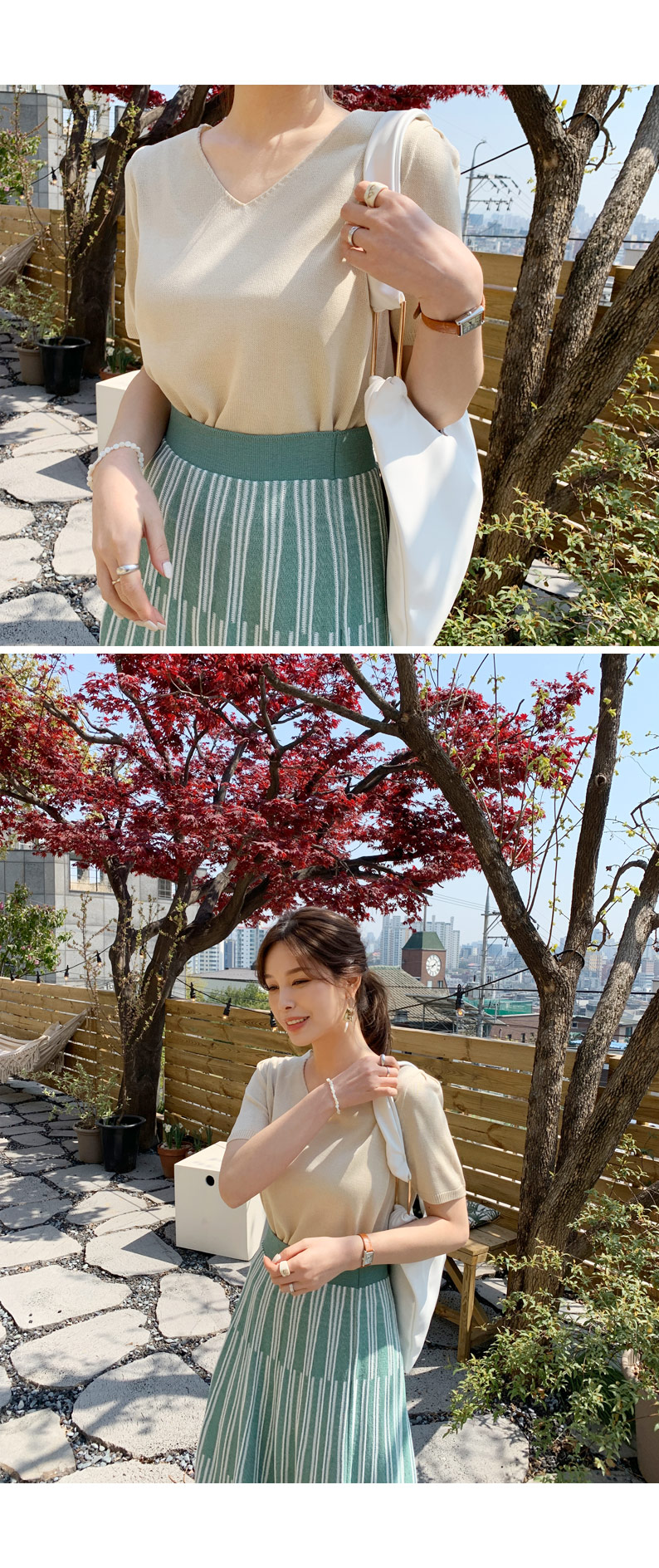 サークルストーンブレスレット・全1色 | DHOLIC PLUS | 詳細画像4