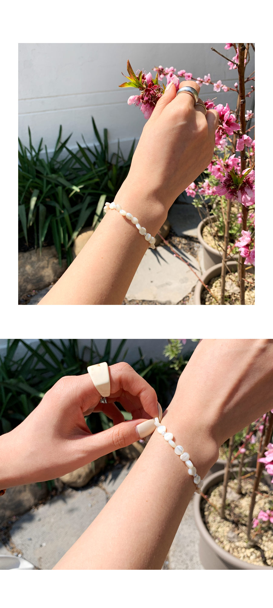 サークルストーンブレスレット・全1色 | DHOLIC PLUS | 詳細画像6