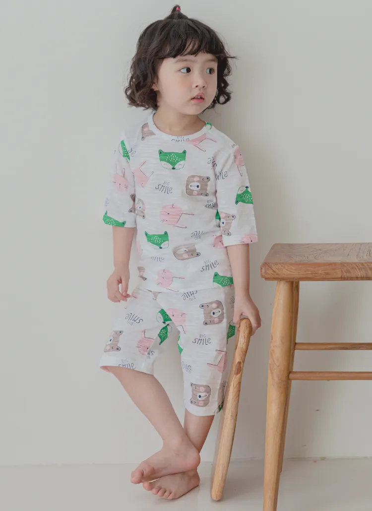 animal farmパジャマSET(ピンク) | 詳細画像1