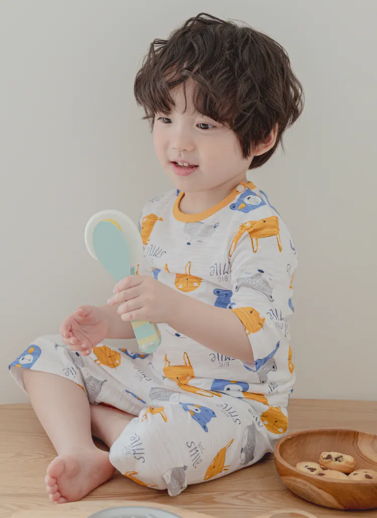 animal farmパジャマSET(ブルー) | 詳細画像1