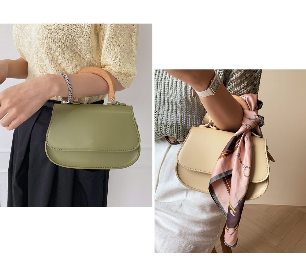 2WAYウッドハンドルバッグ・全4色 | DHOLIC PLUS | 詳細画像4