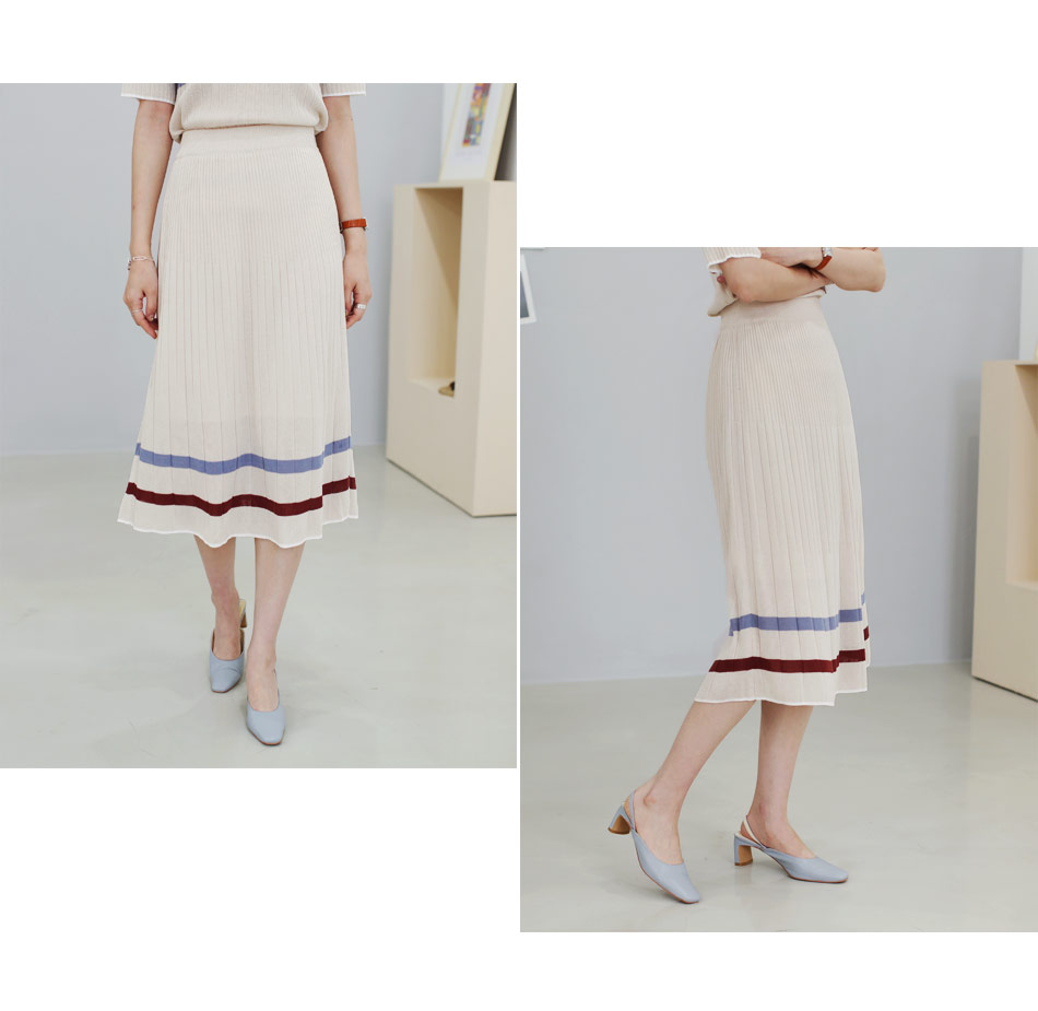 配色ニットスカート・全2色 | DHOLIC PLUS | 詳細画像9