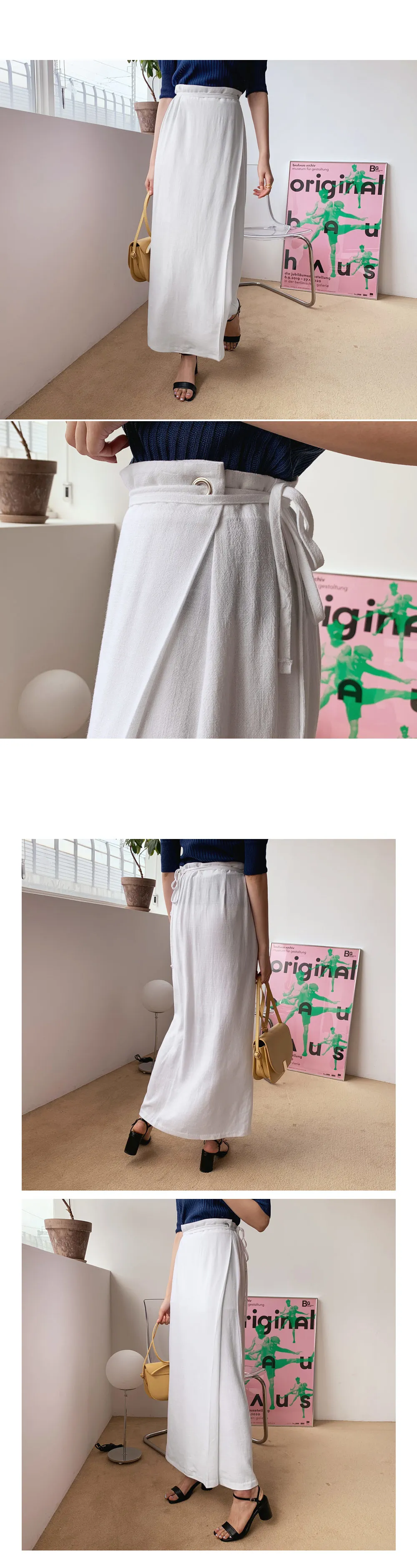 ラップHラインスカート・全3色 | DHOLIC | 詳細画像2
