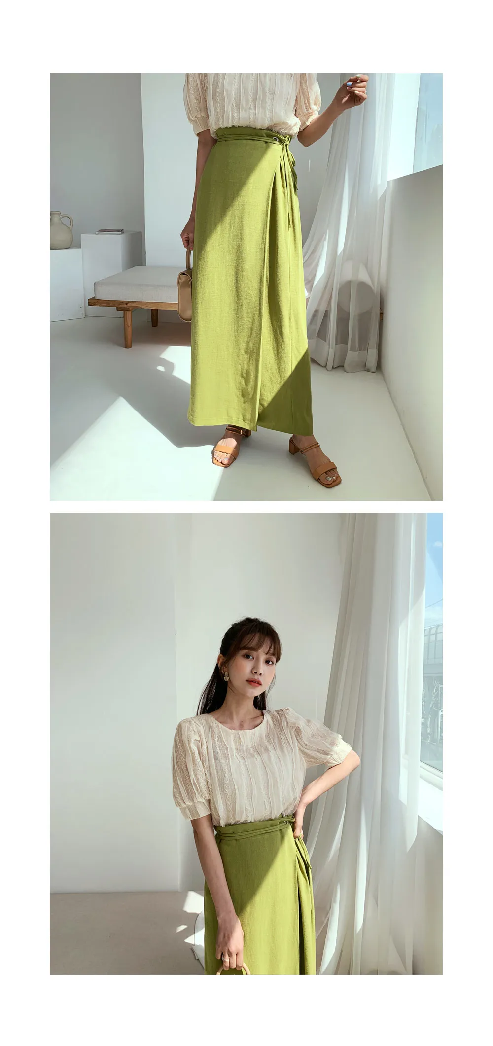ラップHラインスカート・全3色 | DHOLIC | 詳細画像8