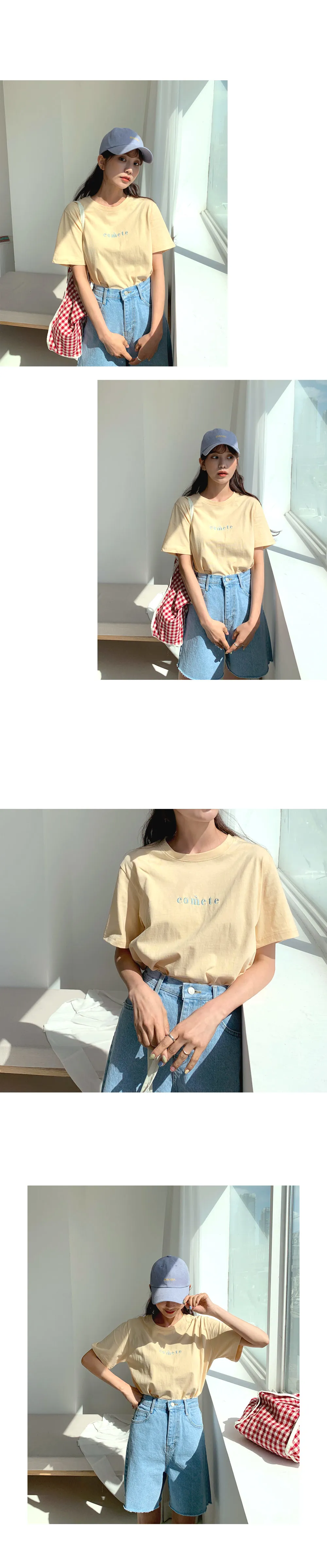 刺繍ロゴTシャツ・全4色 | DHOLIC | 詳細画像2