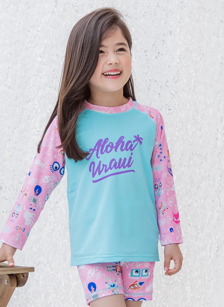 AlohaラッシュガードTシャツ | 詳細画像1