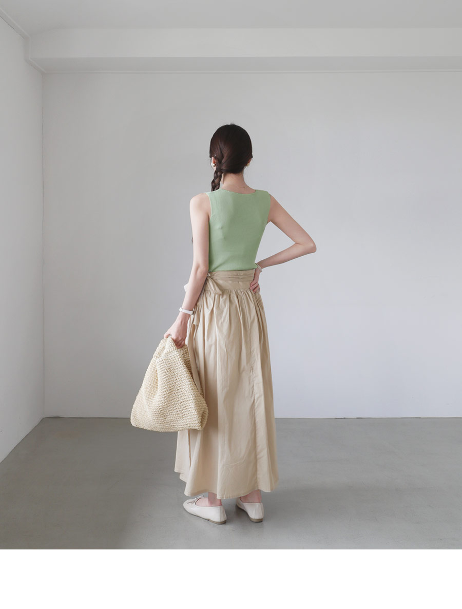 ラップギャザースカート・全2色 | DHOLIC PLUS | 詳細画像15