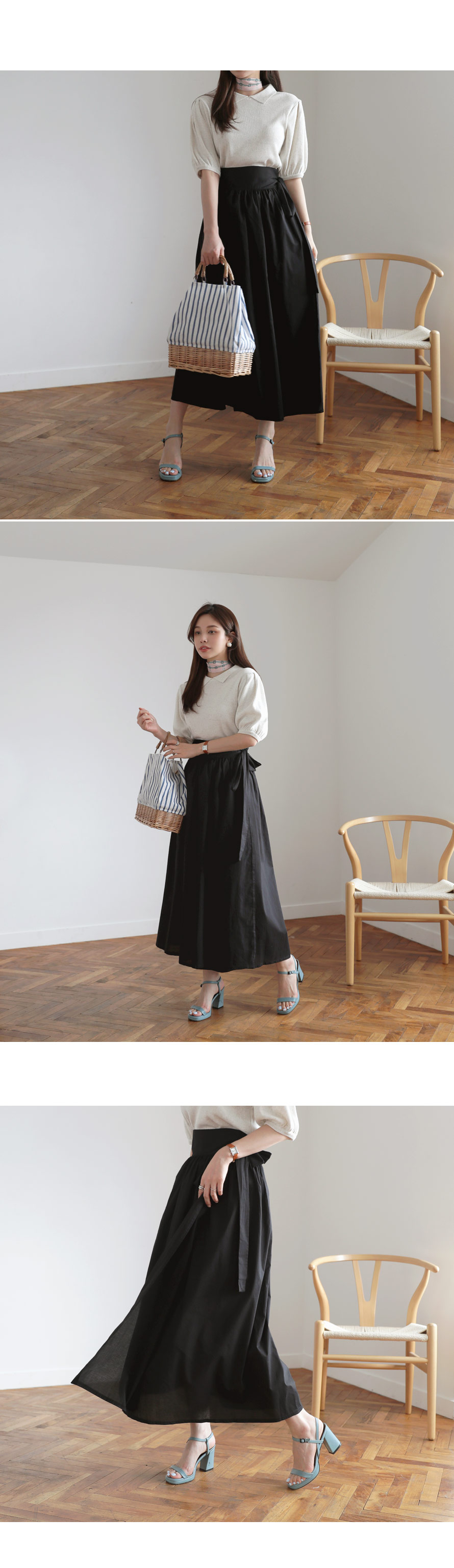 ラップギャザースカート・全2色 | DHOLIC PLUS | 詳細画像19