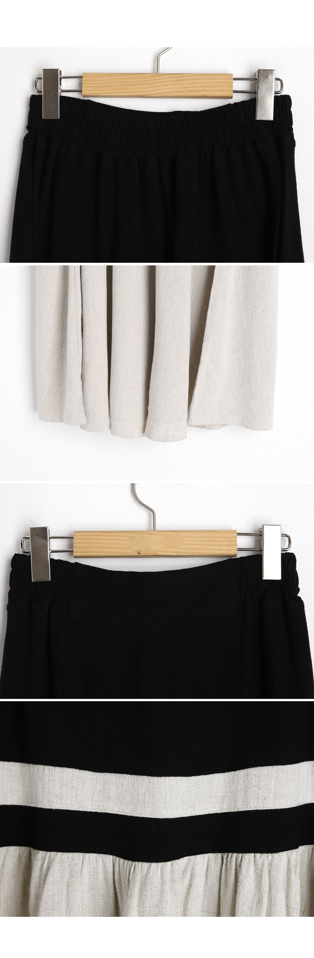 バイカラーフレアスカート・全2色 | DHOLIC PLUS | 詳細画像10