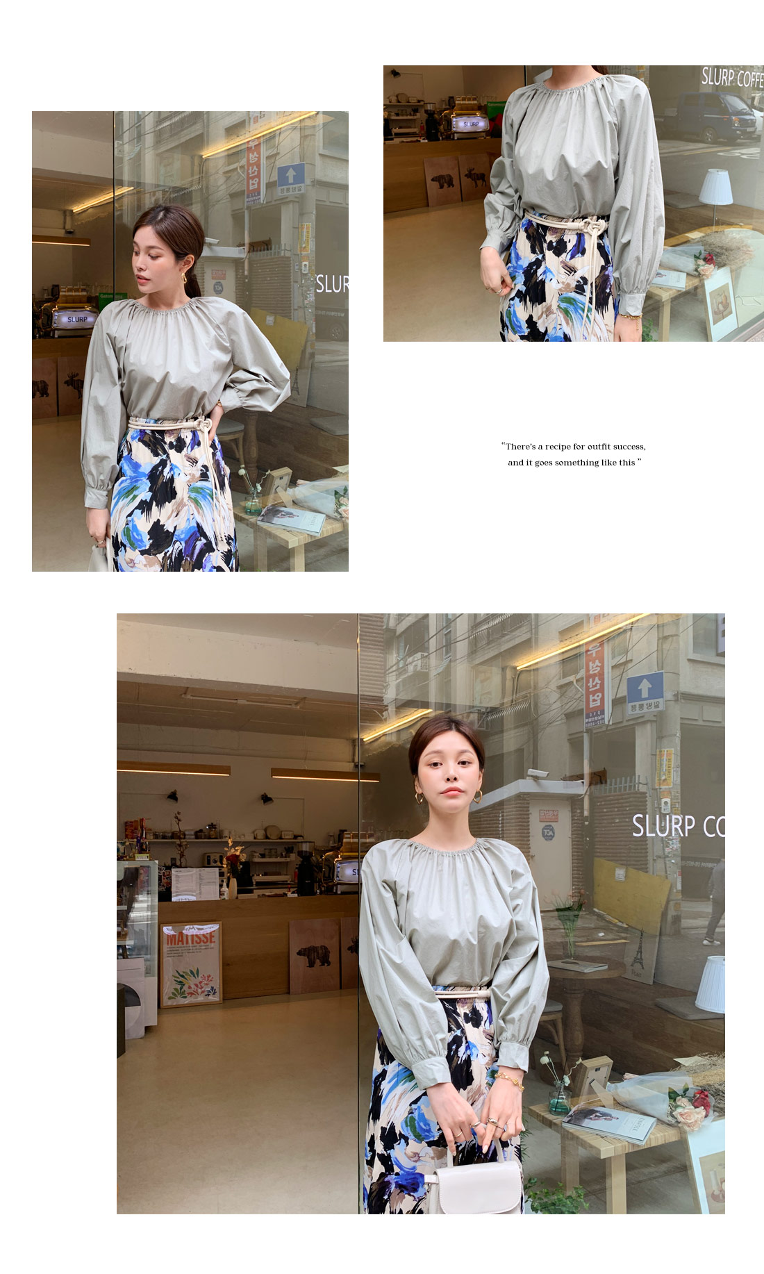 イージー花柄スカート・全2色 | DHOLIC PLUS | 詳細画像4