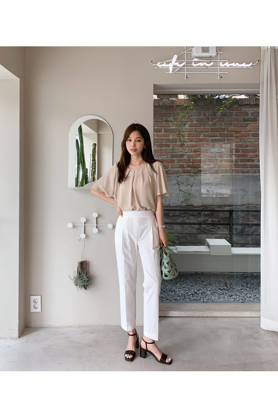 タックネックブラウス・全3色 | DHOLIC PLUS | 詳細画像2