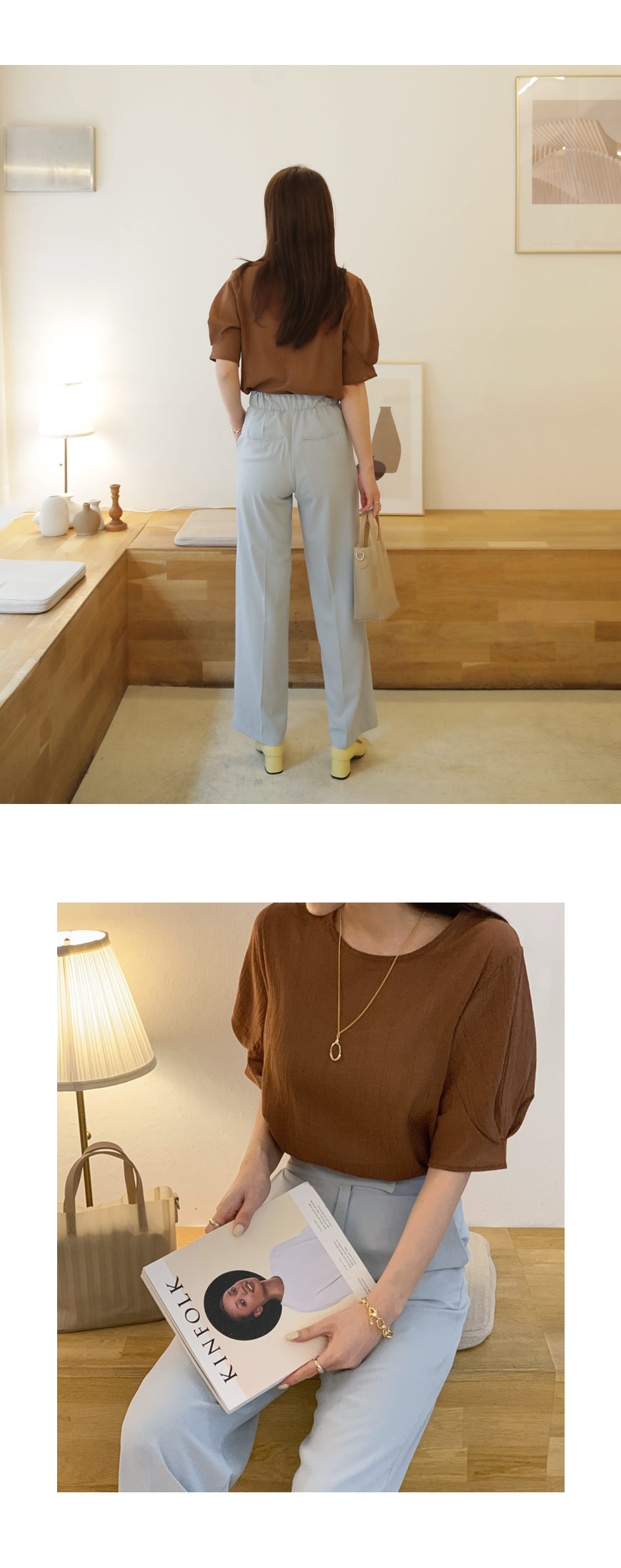 パフシアーブラウス・全3色 | DHOLIC PLUS | 詳細画像10