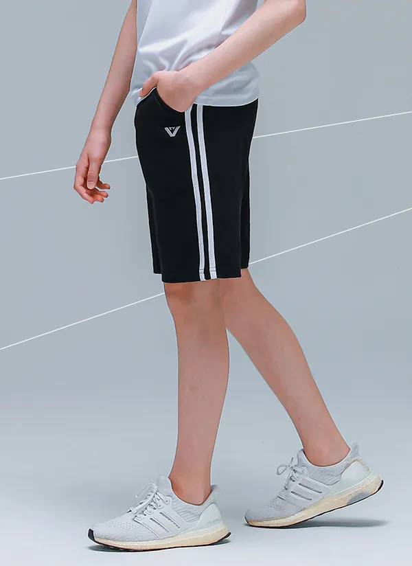 NP13ダブルラインショートパンツ(ブラック) | 詳細画像1