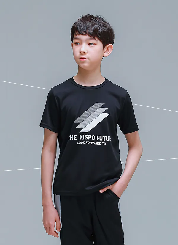 KISPOロゴTシャツ(ブラック) | 詳細画像1