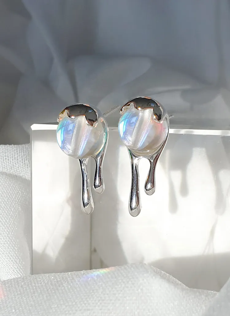 光沢ボールピアス | wingbling | 詳細画像1