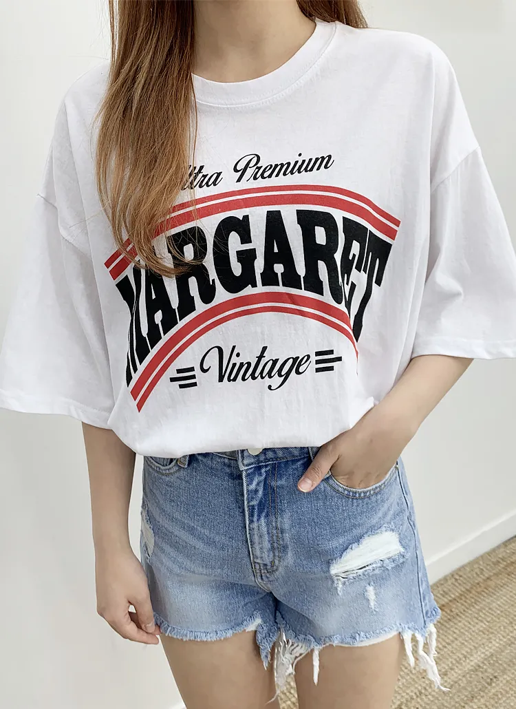 MargaretロゴTシャツ | bullang girls | 詳細画像1