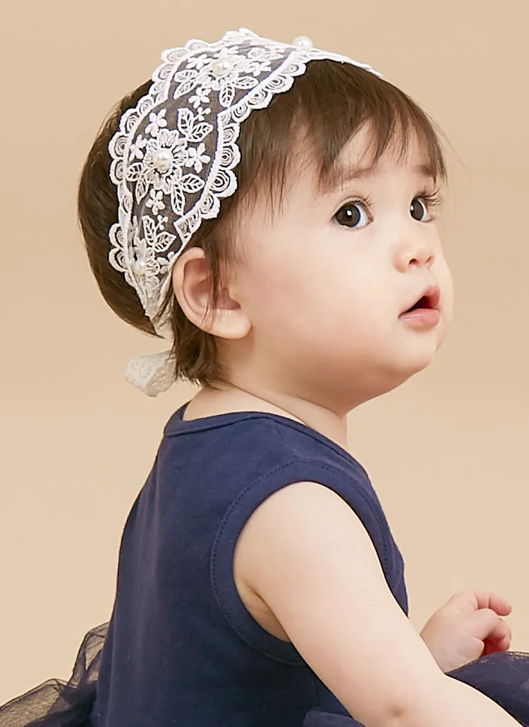 パールフラワーヘアバンド | 詳細画像1