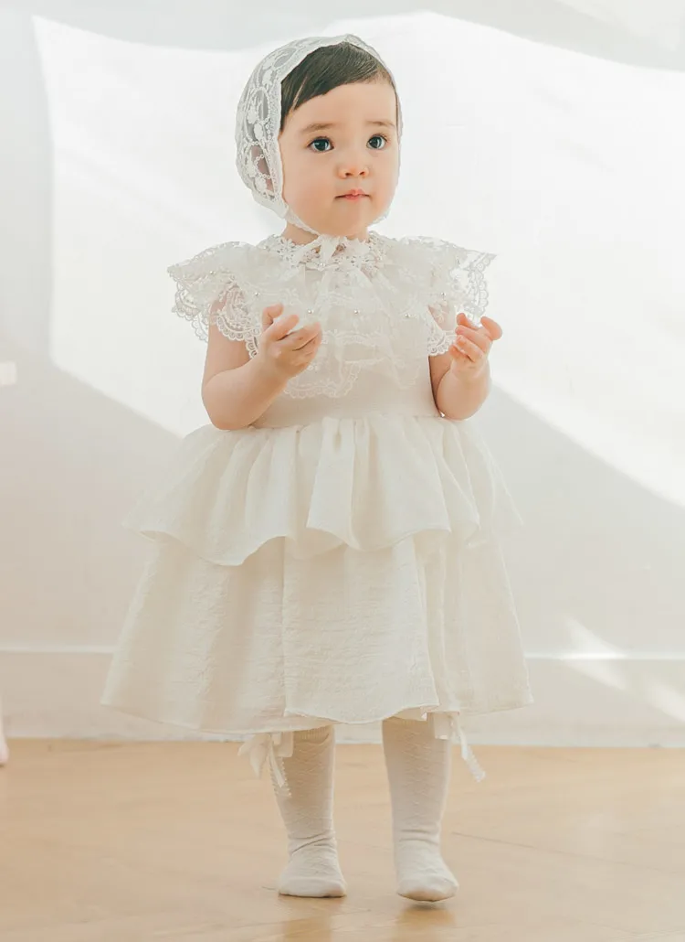 レースケープ付ワンピース | 詳細画像1