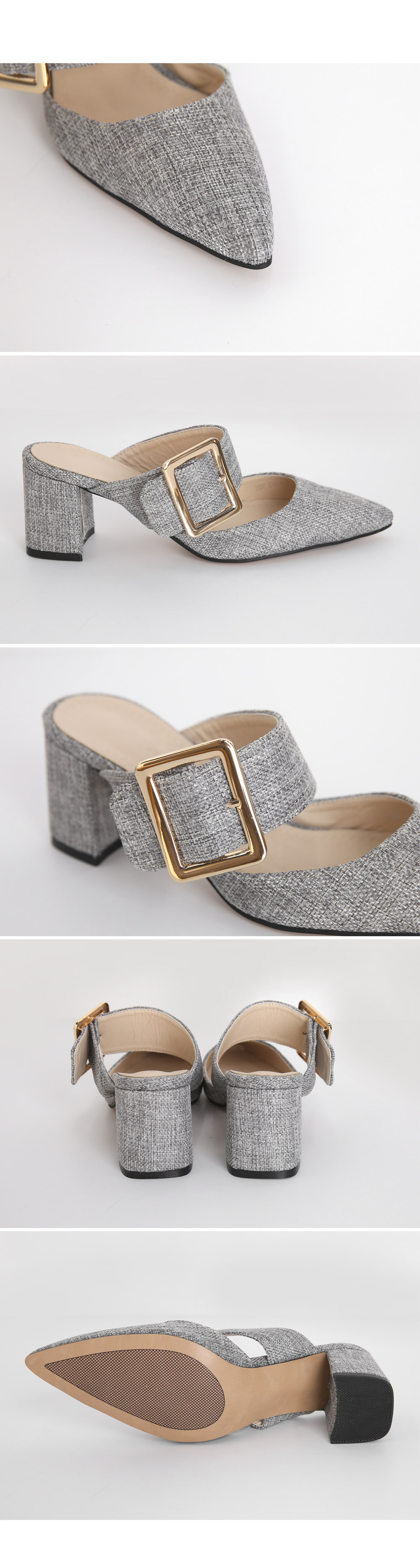 グリッターバックルミュール・全4色 | DHOLIC PLUS | 詳細画像13