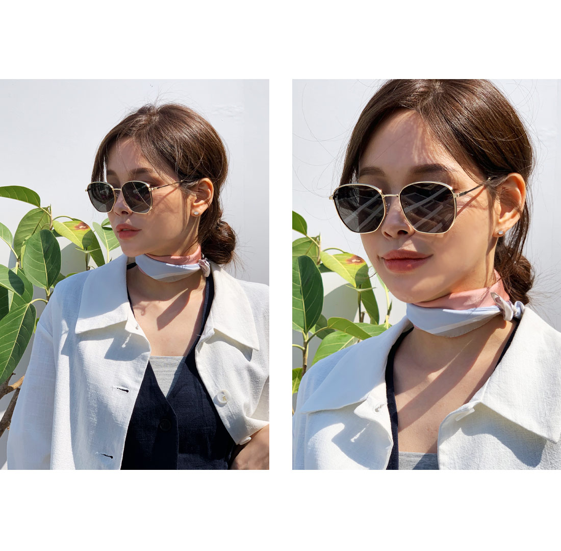 UV400スクエアフレームサングラス・全4色 | DHOLIC PLUS | 詳細画像4