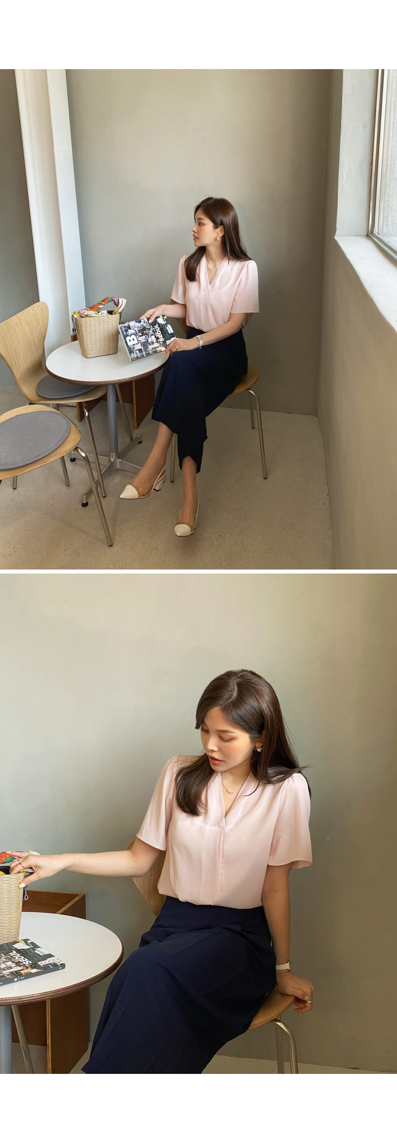 ハーフプリーツパンツ・全2色 | DHOLIC PLUS | 詳細画像7