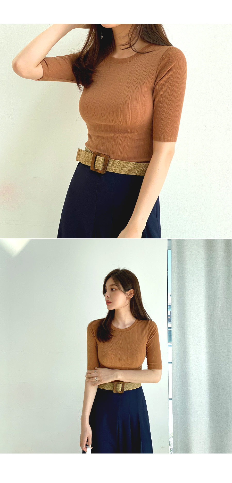 ハーフプリーツパンツ・全2色 | DHOLIC PLUS | 詳細画像10