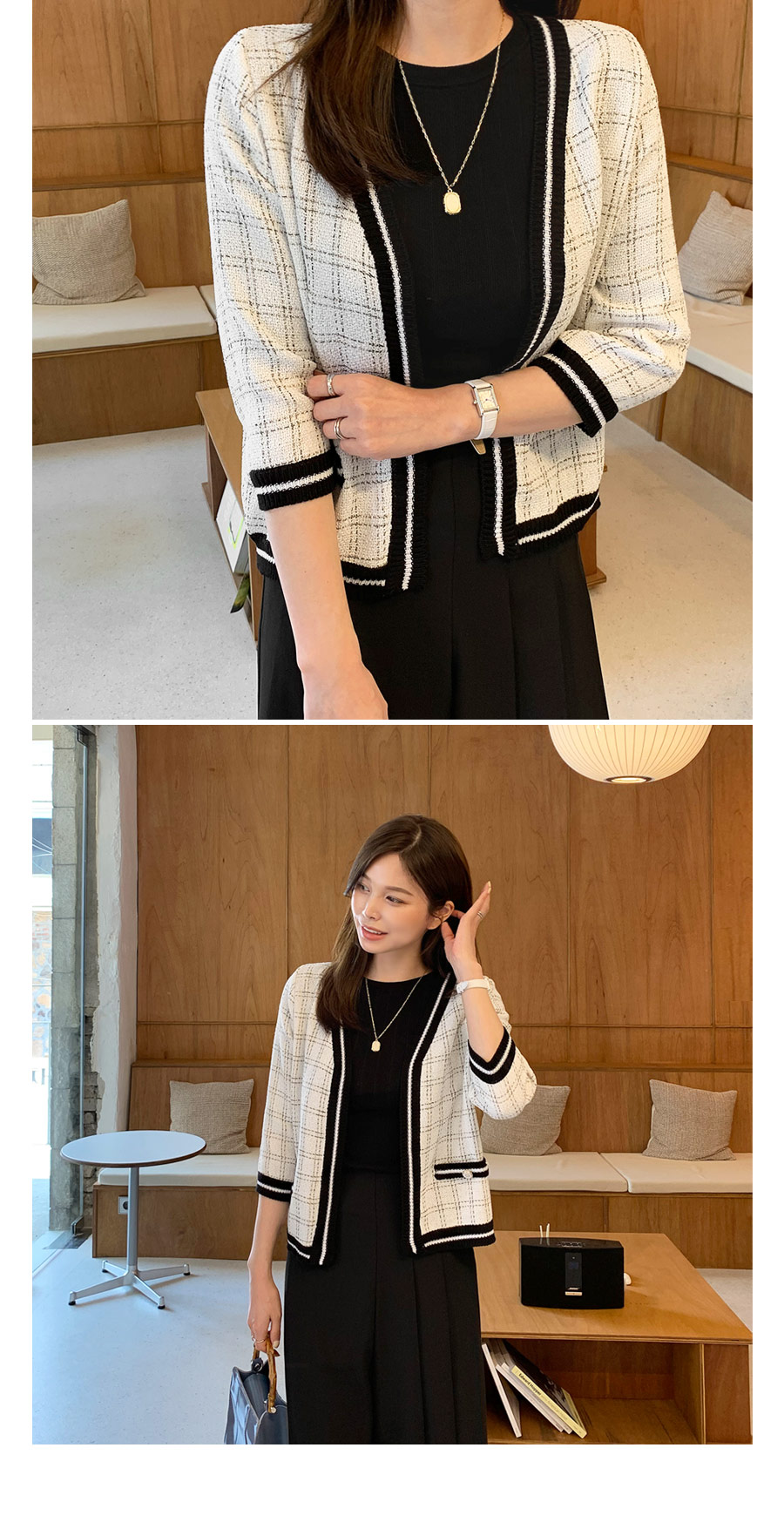 ツイードチェックジャケット・全2色 | DHOLIC PLUS | 詳細画像6