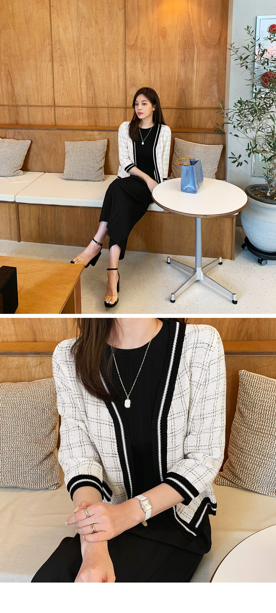 ツイードチェックジャケット・全2色 | DHOLIC PLUS | 詳細画像8