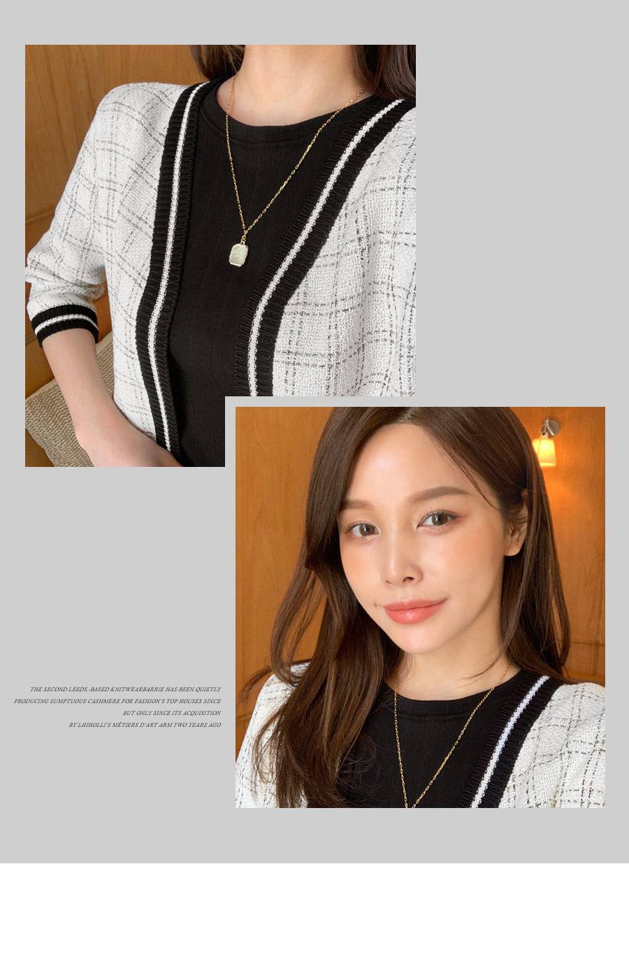 ツイードチェックジャケット・全2色 | DHOLIC PLUS | 詳細画像9