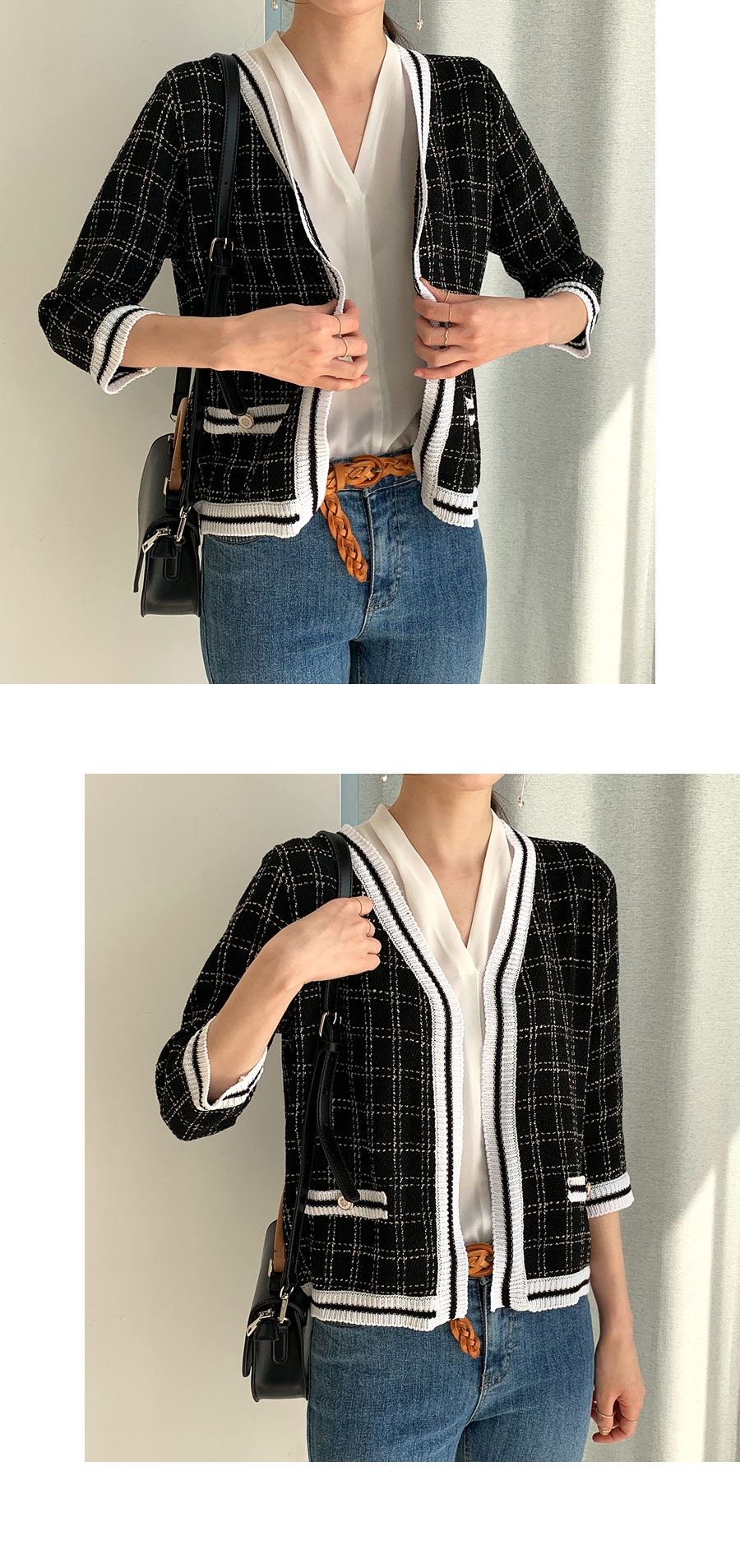 ツイードチェックジャケット・全2色 | DHOLIC PLUS | 詳細画像10