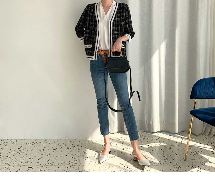 ツイードチェックジャケット・全2色 | DHOLIC PLUS | 詳細画像11