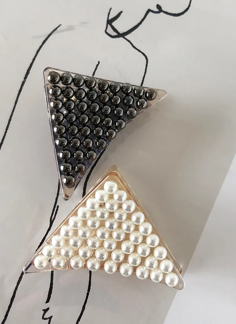 パール三角バンスクリップ・全2色 | DHOLIC PLUS | 詳細画像1