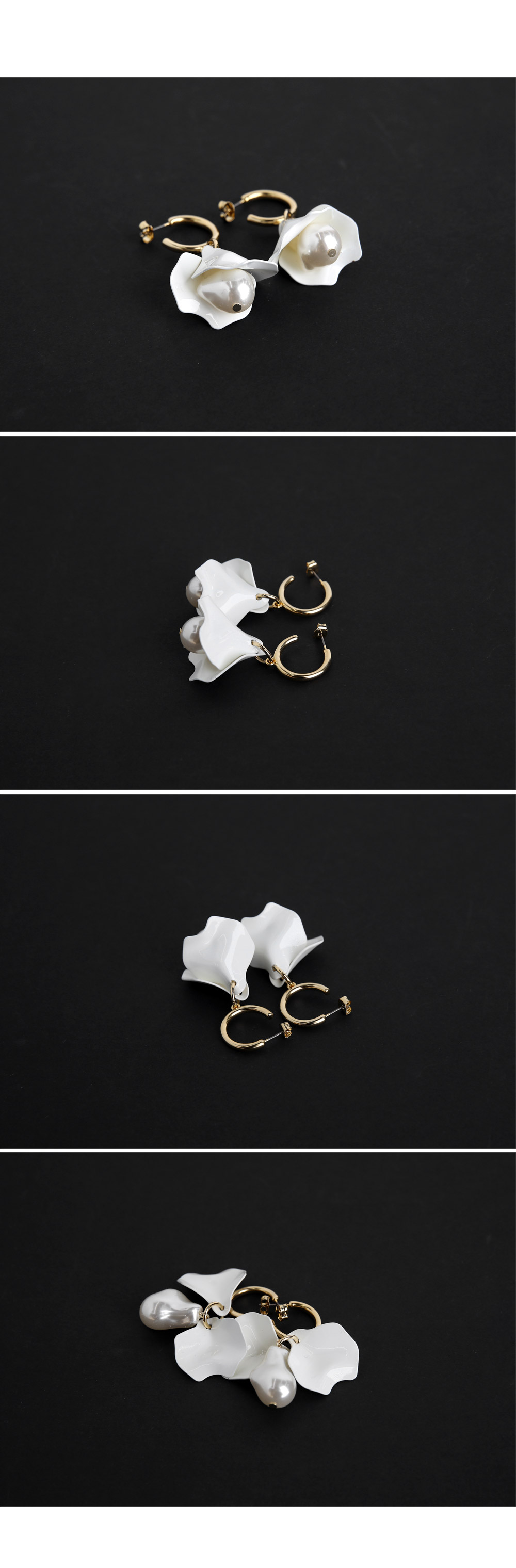 パールフラワーピアス・全1色 | DHOLIC PLUS | 詳細画像10