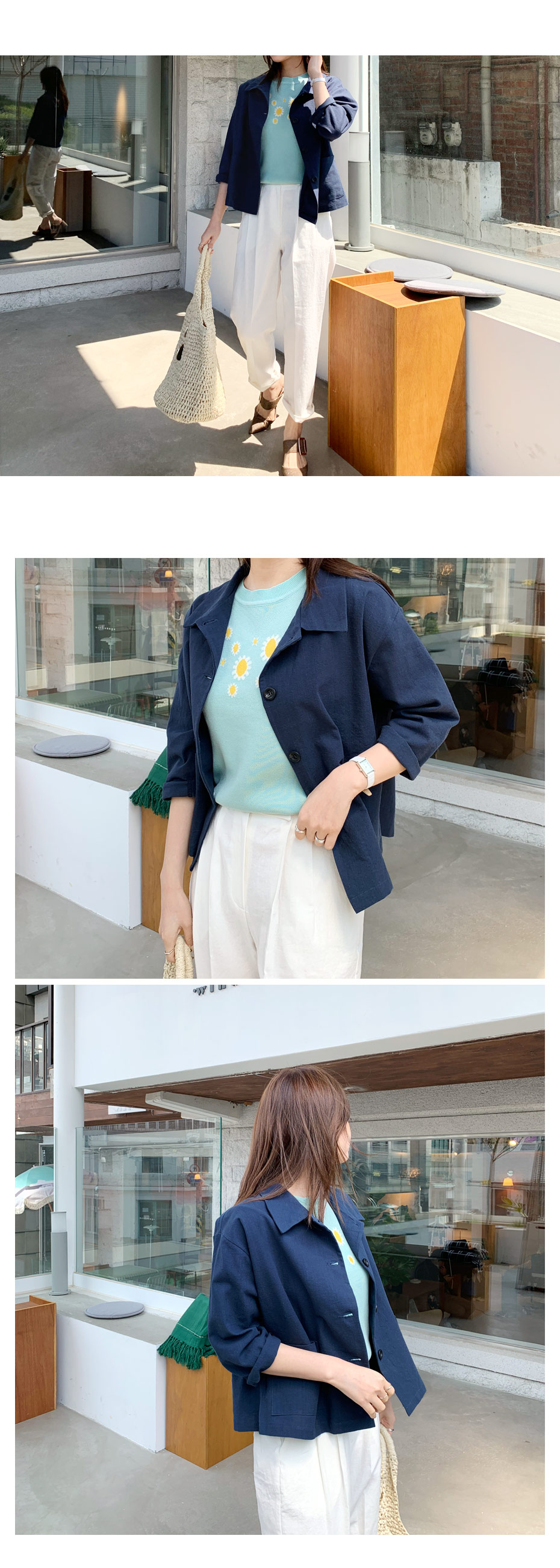 フラワーパターンニット・全2色 | DHOLIC PLUS | 詳細画像11